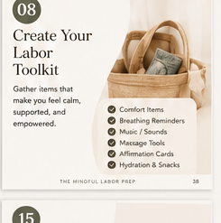 The Mindful Labor Prep: Pain Management & Breathwork Guide